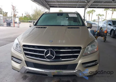 2012 Mercedes-Benz Ml 350 4Matic из США, поврежденный, VIN 4JGDA5HB7CA085768